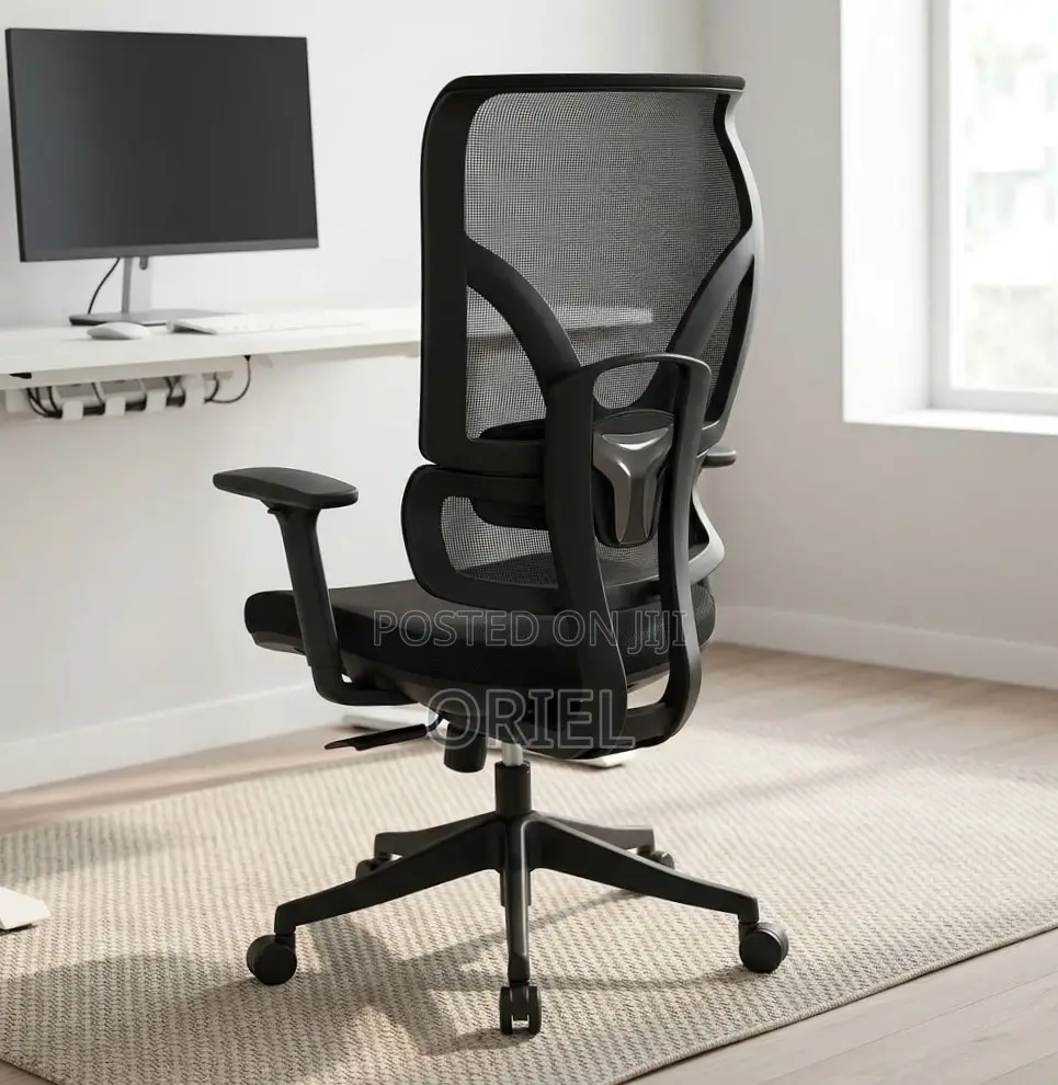 High Back Ergonomic Office Chair : Executive Swivel Seat