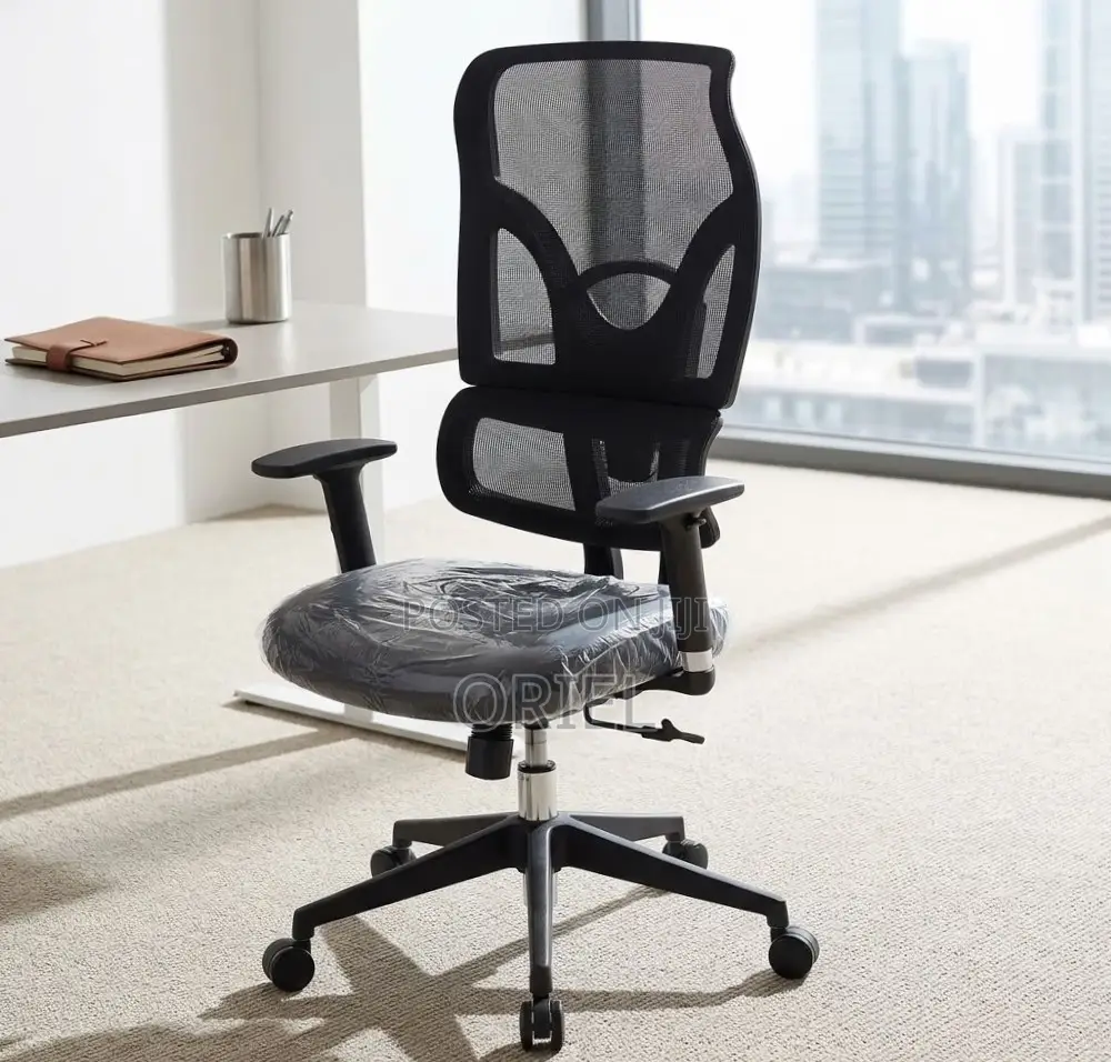 High Back Ergonomic Office Chair : Executive Swivel Seat