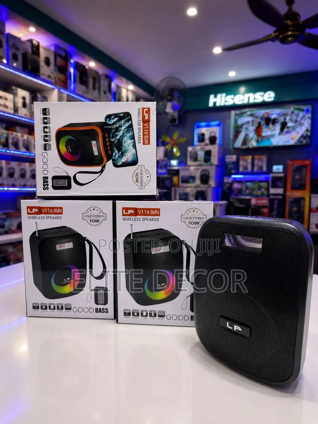 V116 BT Speaker – Portable Wireless Bluetooth Speaker