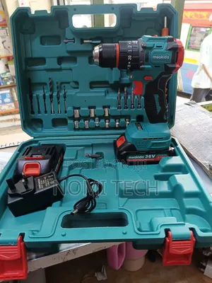Meakida 36v Brushless Drill/Original Cordless Drill Complete Set