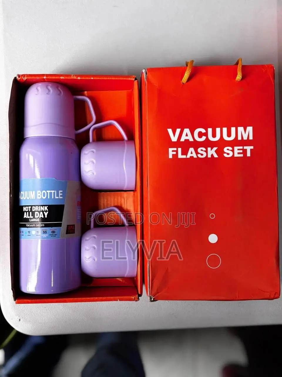 Purple Vacuum Bottle Set