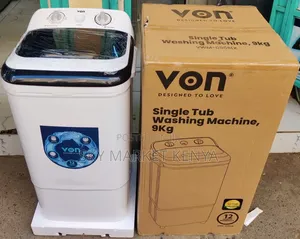 Von Washing Machine 9kg Single Tub