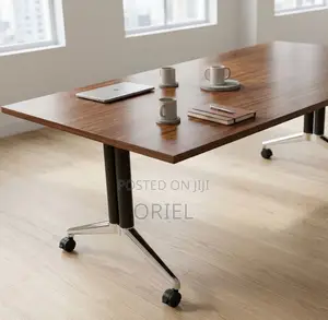 2.4M Foldable Office Table : Portable Foldable Office Table