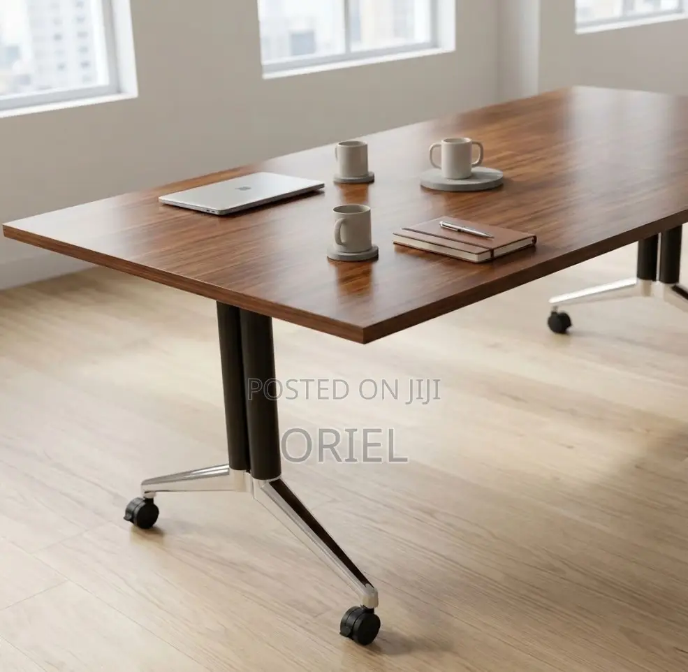 2.4M Foldable Office Table : Portable Foldable Office Table
