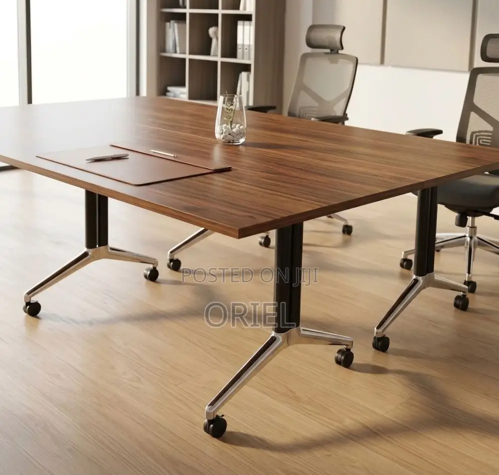 2.4M Foldable Office Table : Portable Foldable Office Table
