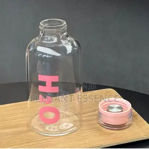 H2O Glass Water Bottle -500ml