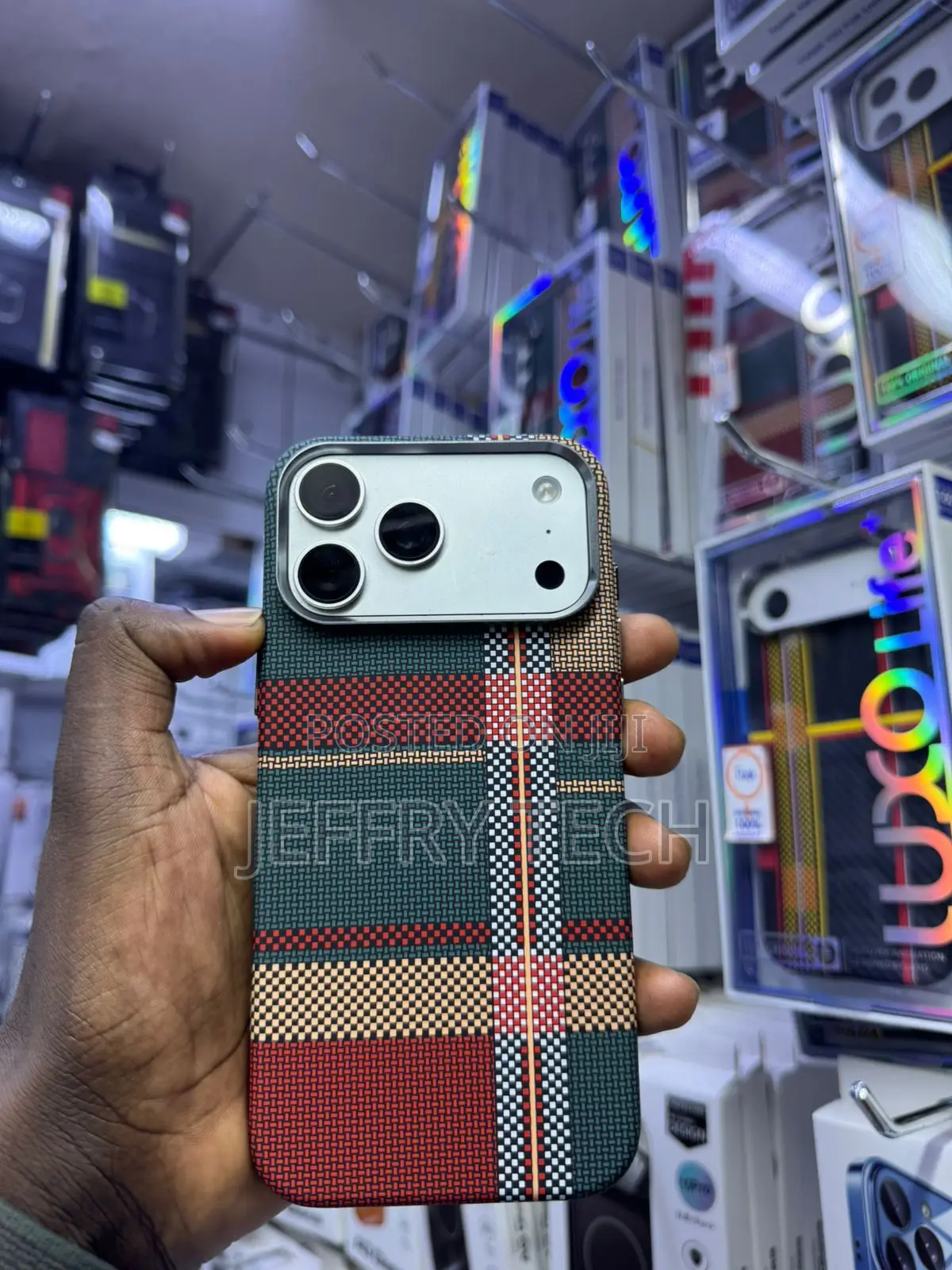 Apple iPhone Equipped With a Specialized MagSafe iPhone17 Pro Max.