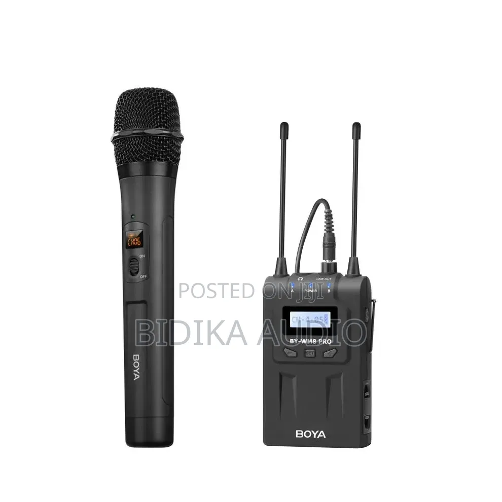 BOYA BY‐WM8 Pro‐ — UHF Wireless Handheld Microphone System