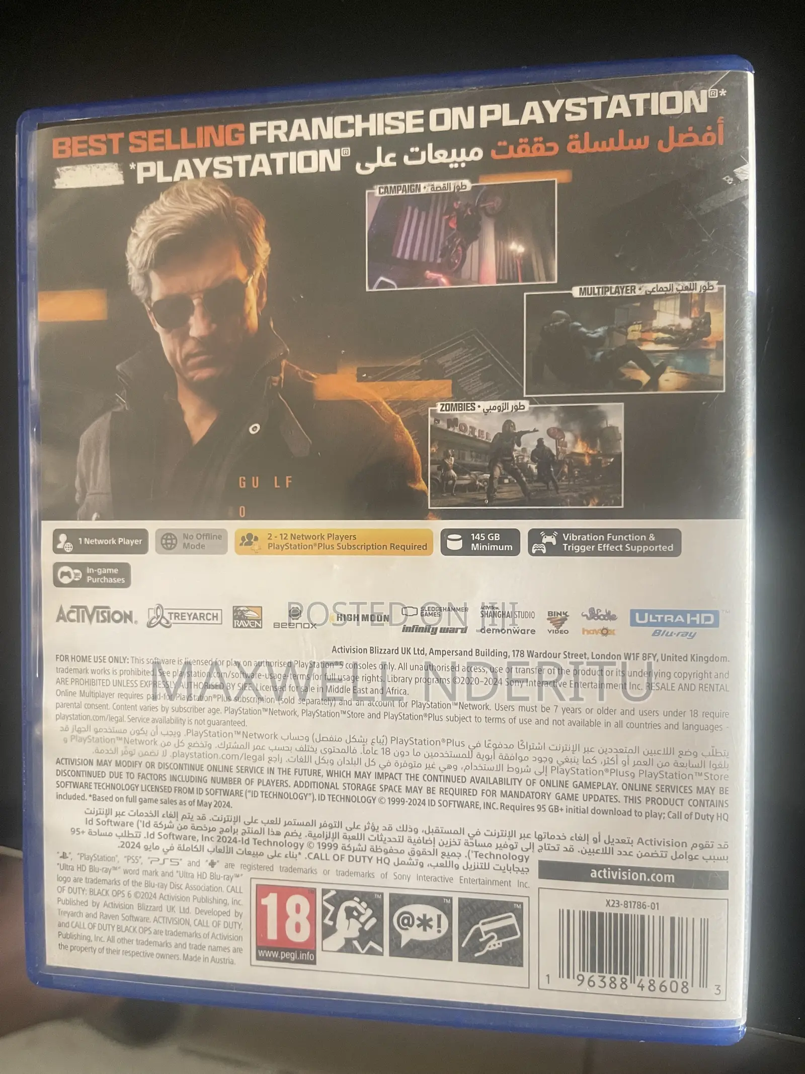Ps5 Call of Duty Black Ops 6