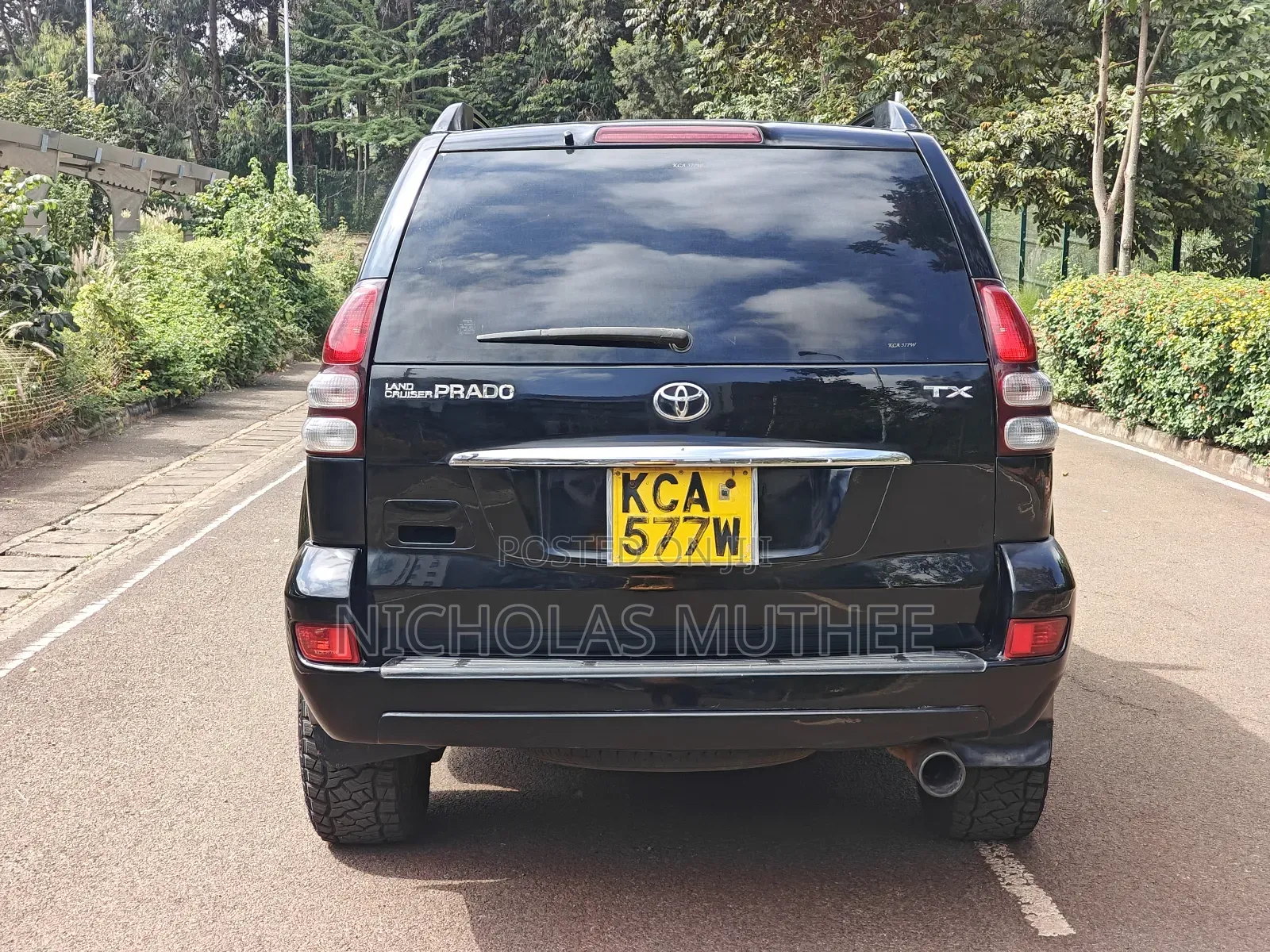 Toyota Land Cruiser Prado 2009 Black