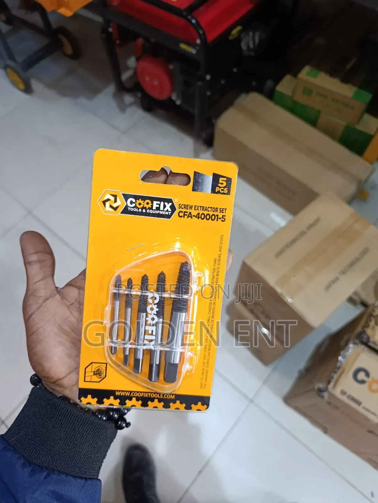 Coofix 5pcs Screw Extractor/5pcs Screw Extractor Coofix