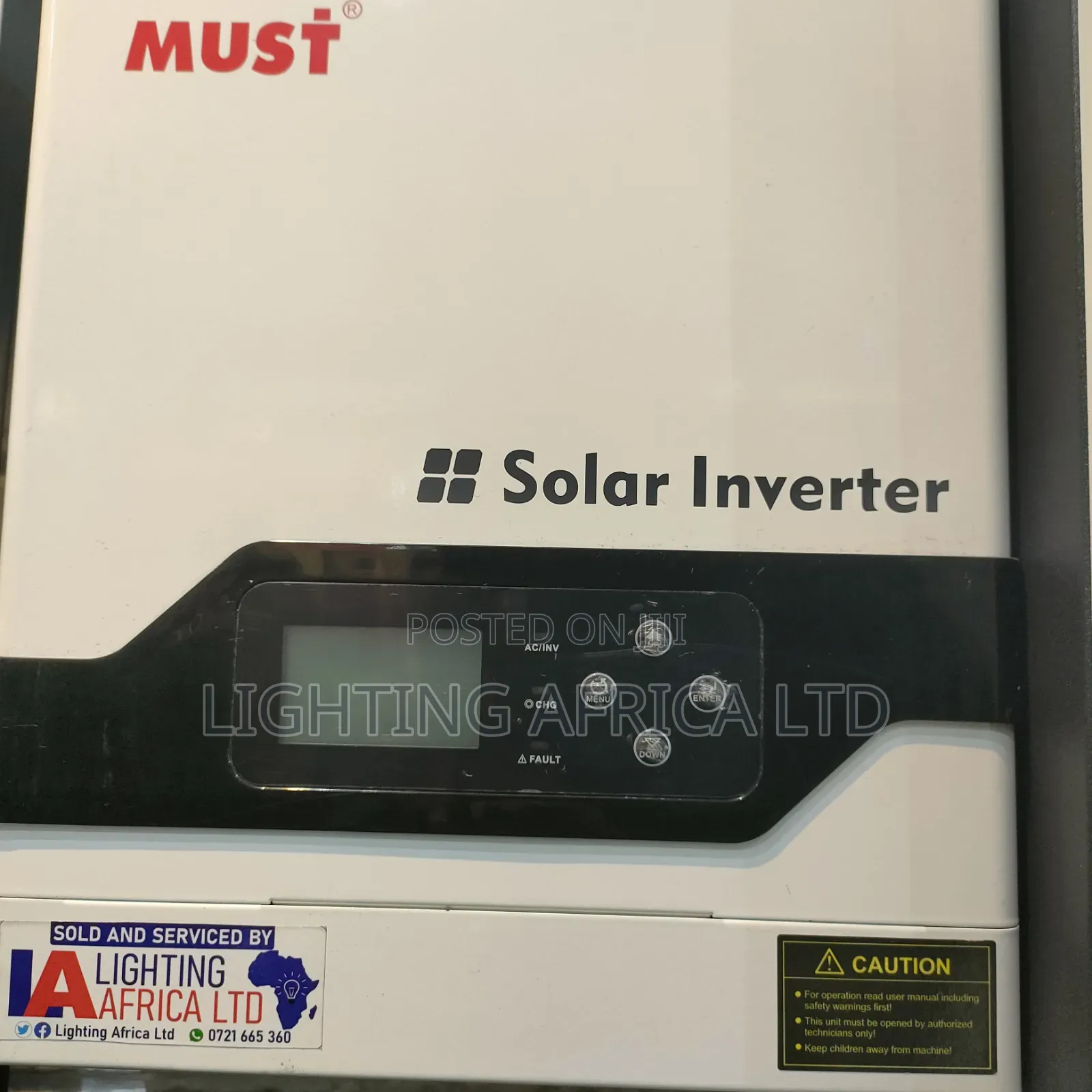 1.5kva Inverter -200Ah Tubular Wet Battery -(2)550w Solar Home Package
