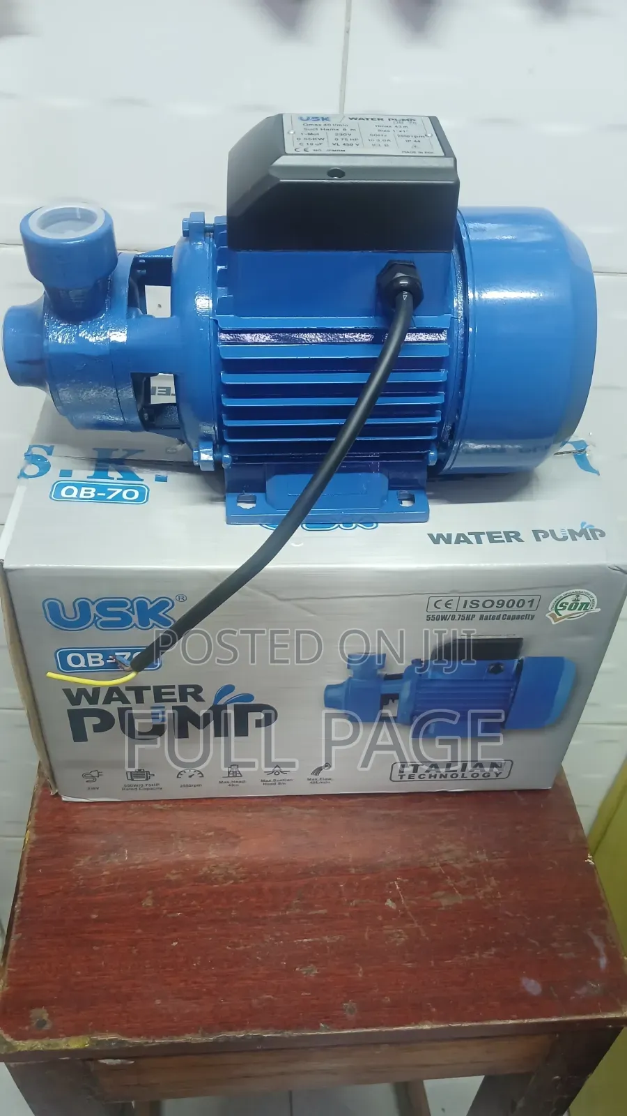 USK 0.75 Booster Water Pump