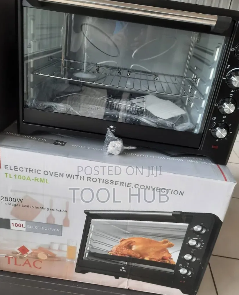TLAC 100L Electric Oven With Rotisserie and Convection (Model: TL100A-