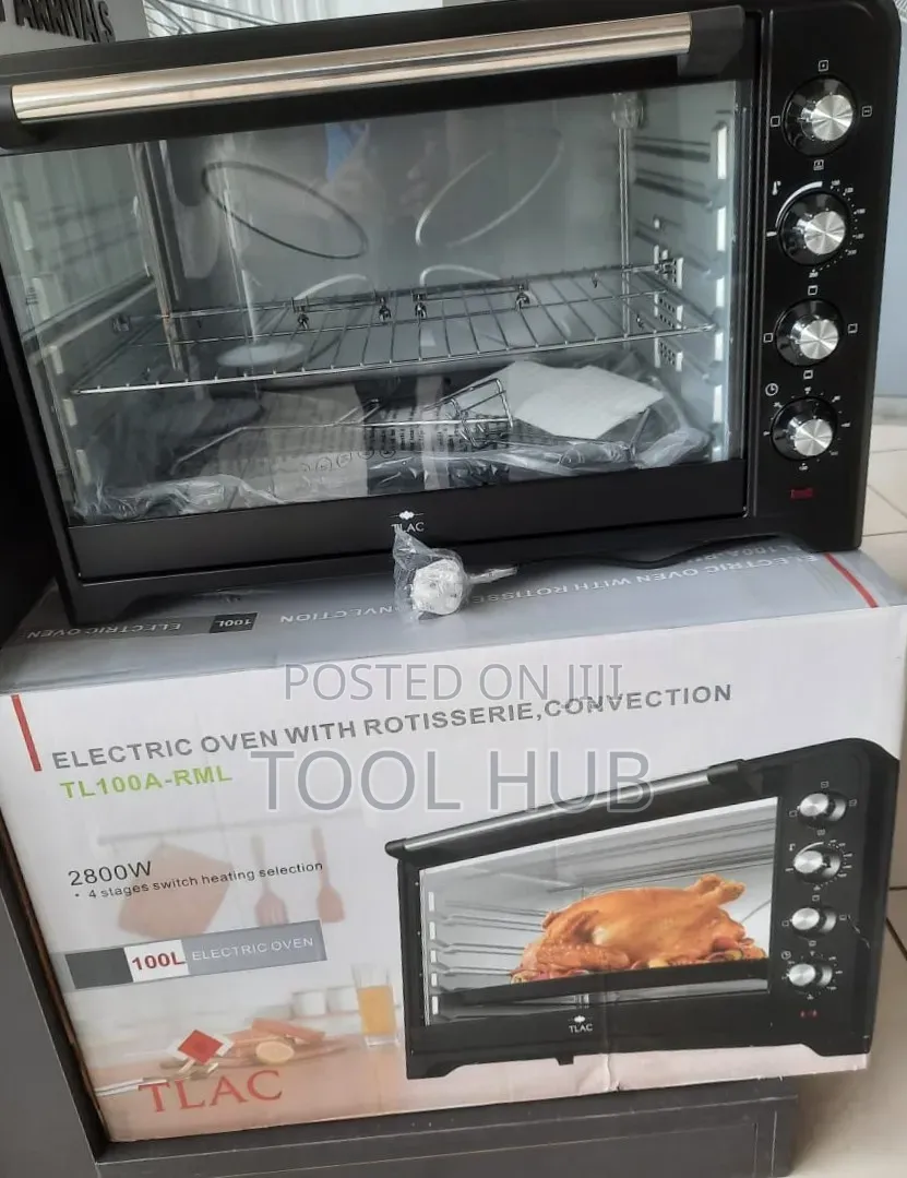 TLAC 100L Electric Oven With Rotisserie and Convection (Model: TL100A-