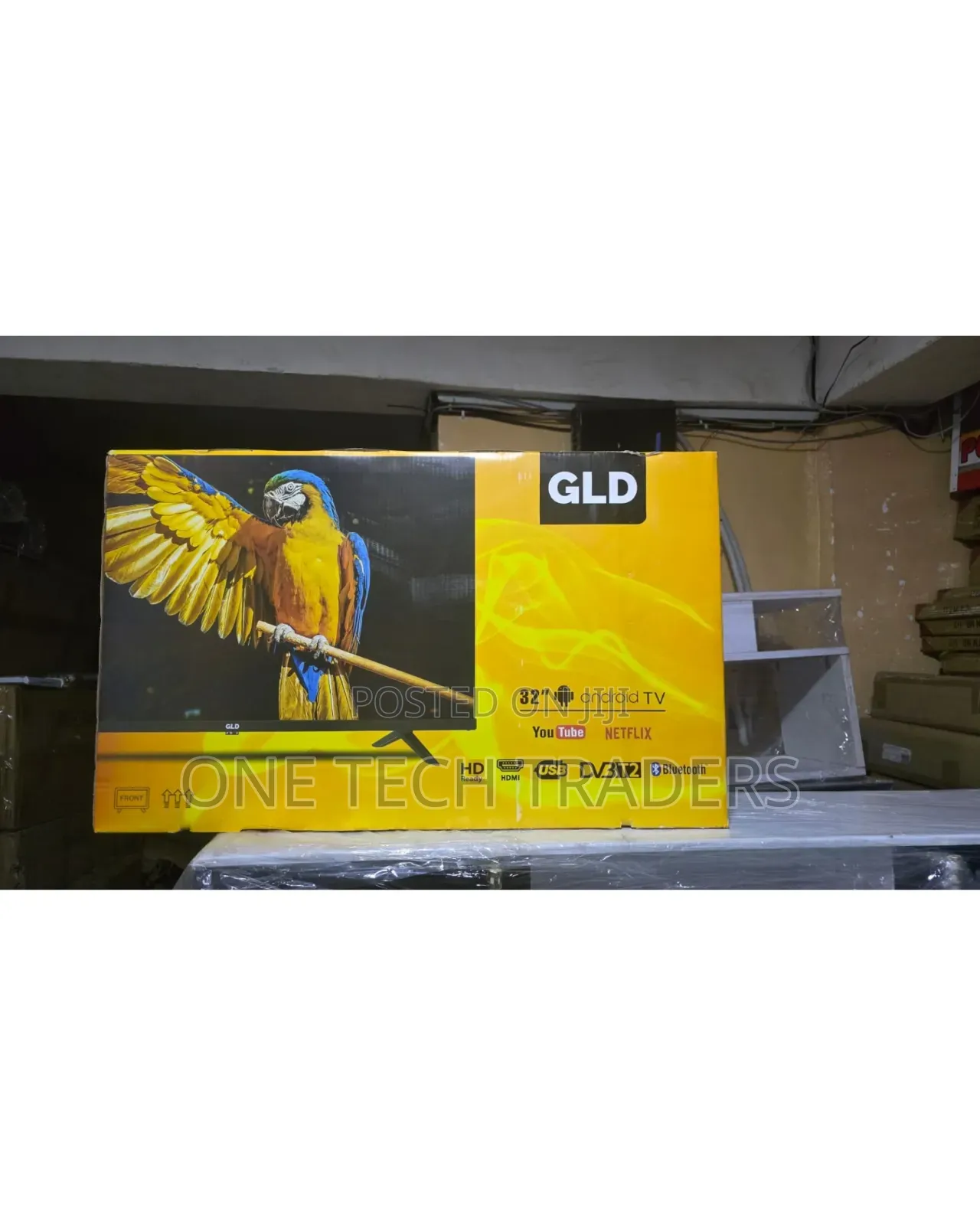 GLD 32" Frameless Smart Android TV-YouTube,Bluetooth