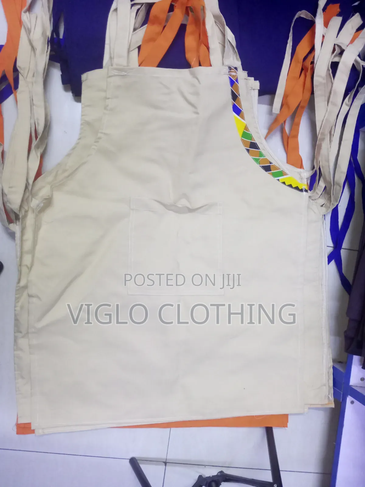 Beige Events Aprons Available