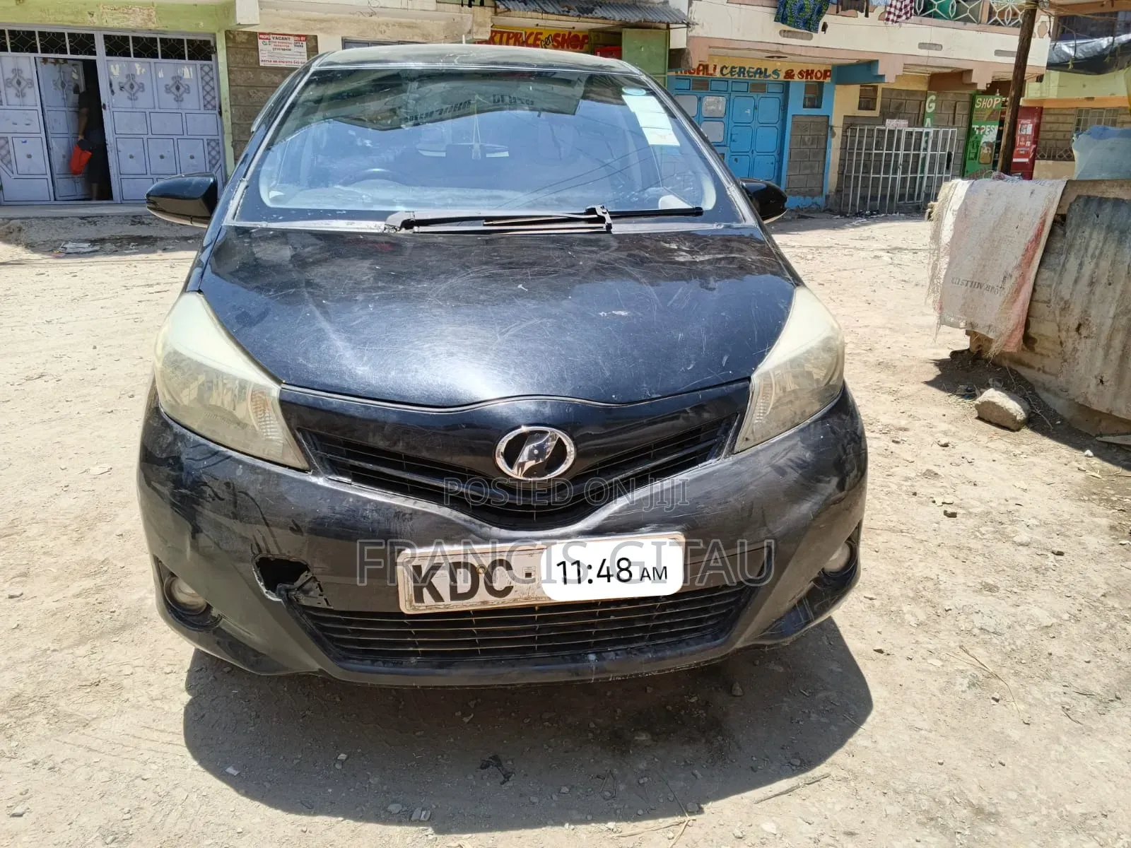 Toyota Vitz 2013 Black