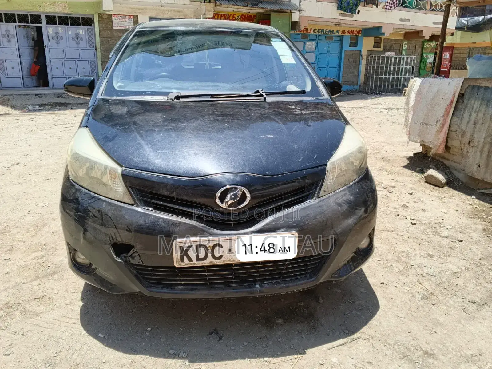 Toyota Vitz 2013 Black