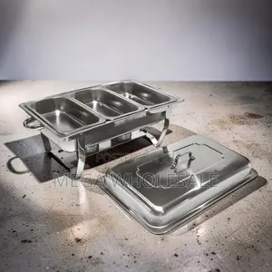 Three Section Tray 11L Stainless Steel Triple Chafing Dish