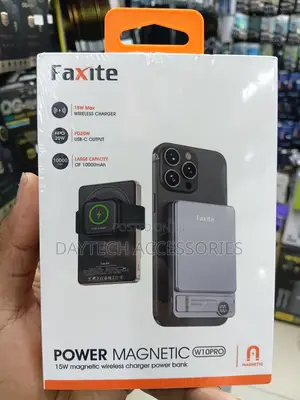 Faxite Magnetic Powerbank10000mAh - Grey