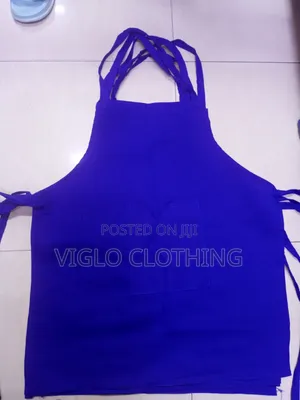 Royal Blue Cotton Aprons Available