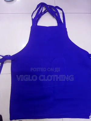Royal Blue Cotton Aprons Available