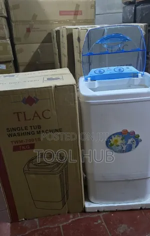 TLAC 7KG Single Tub Semi-Automatic Washing Machine (Model: TWM-7001S).
