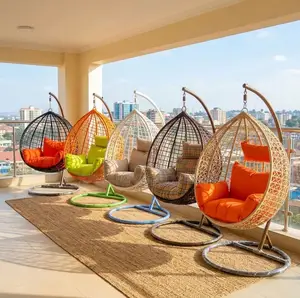Swing Chair; Rattan Hammock Luxury Home Balcony Swing Chair