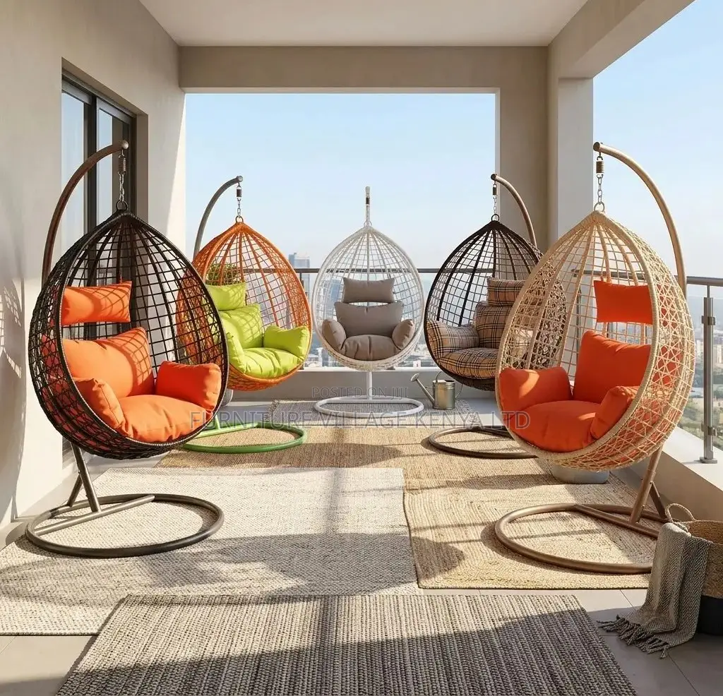 Swing Chair; Rattan Hammock Luxury Home Balcony Swing Chair