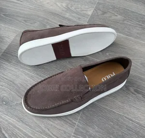 High Quality White Sole Polo Loafers