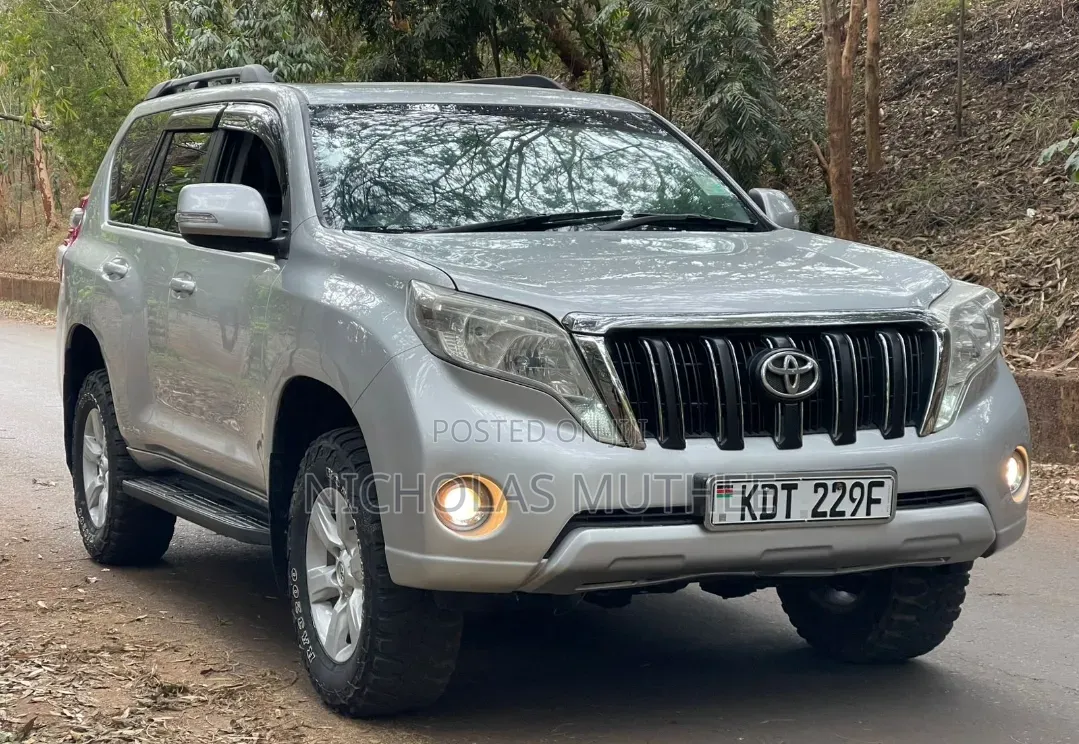 Toyota Land Cruiser Prado 2013 Silver