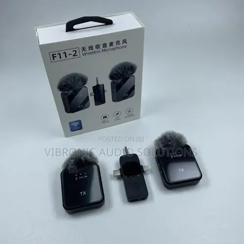 3 in 1 Wireless Lapel Microphone