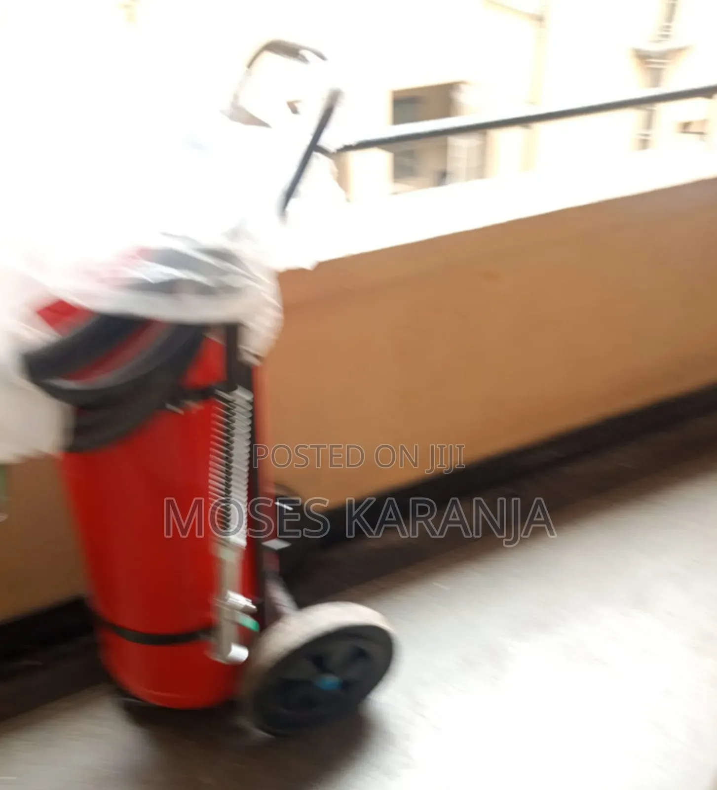 Large-Capacity Wheeled Fire Extinguisher