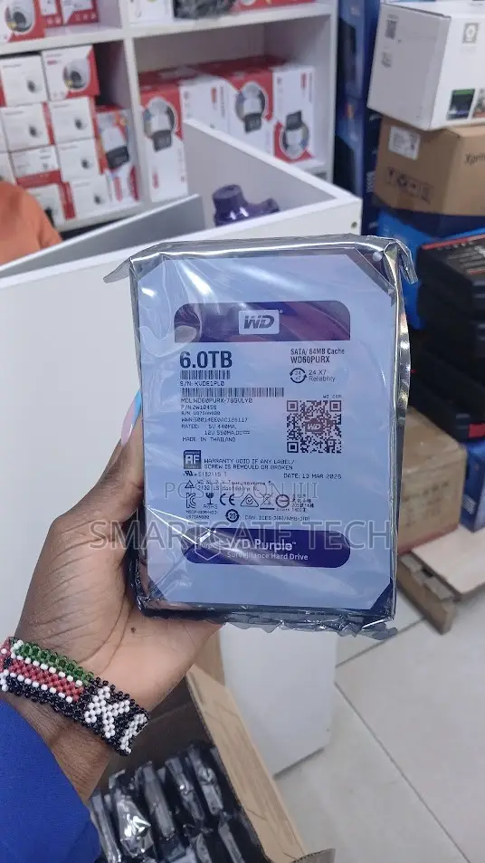 6TB CCTV Surveillance Hard Drive for 24/7 Security Camera Recording