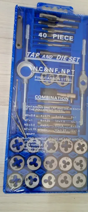 40PC Heavy-Duty Threading Rethreading Tool Kit