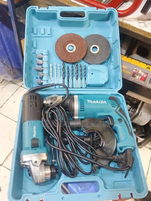 Angle Grinder + Drill Set Combination