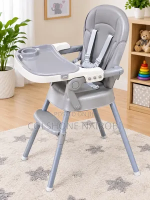 Adjustable Baby High Chair With Tray Footrest