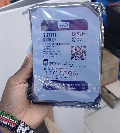 6TB Surveillance HDD for Security Cameras DVR NVR Recording Systems