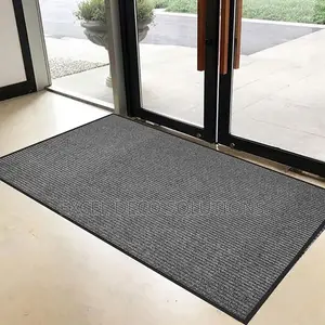 Premium Anti-Slip Door Mat 80x120cm – Red, Gray, Black