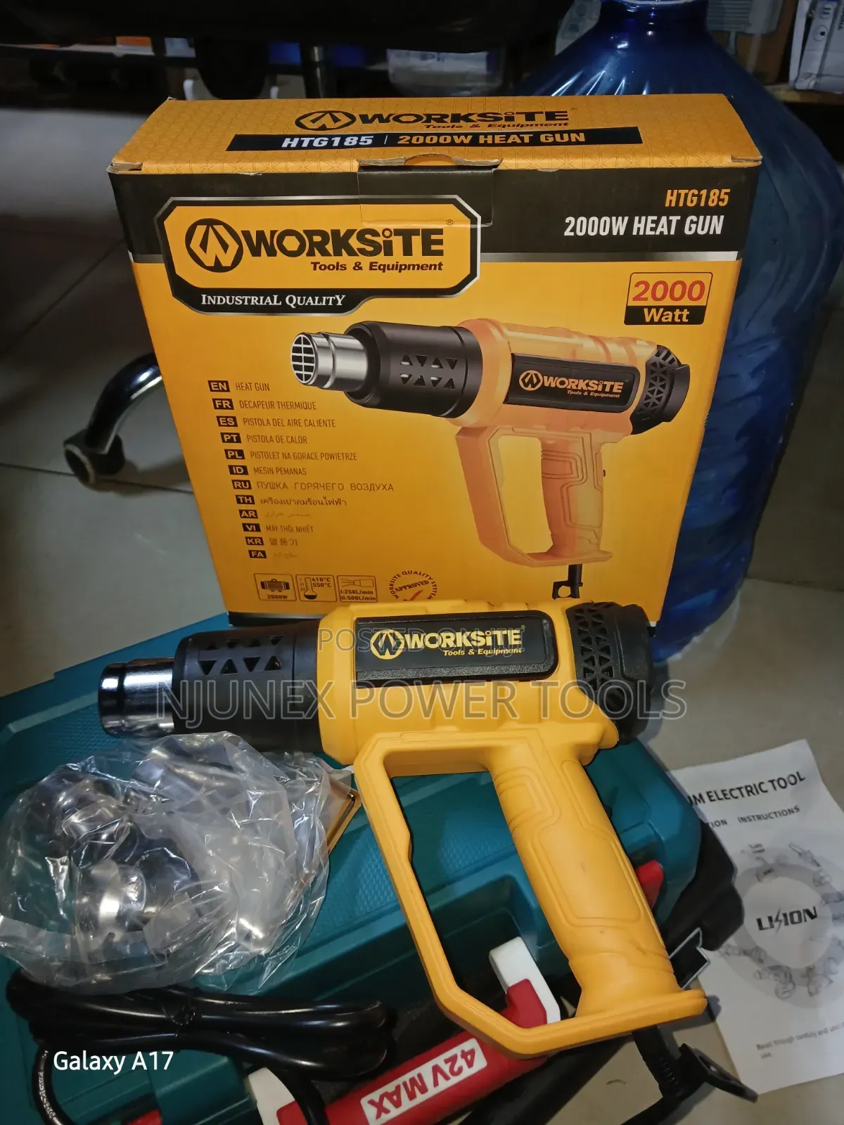 Worksite HTG185 2000W Industrial Heat Gun
