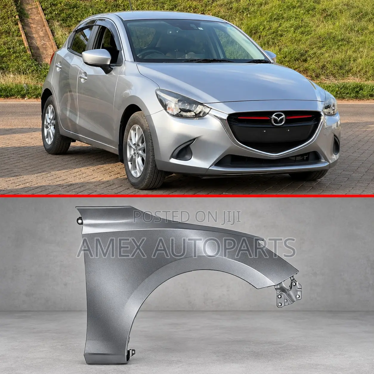 Front Fender Mazda Demio DJ5FS 2016 - 2019