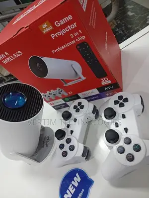 Hy300 Pro Gaming Projector 2 in 1 Android Plus Gaming Console