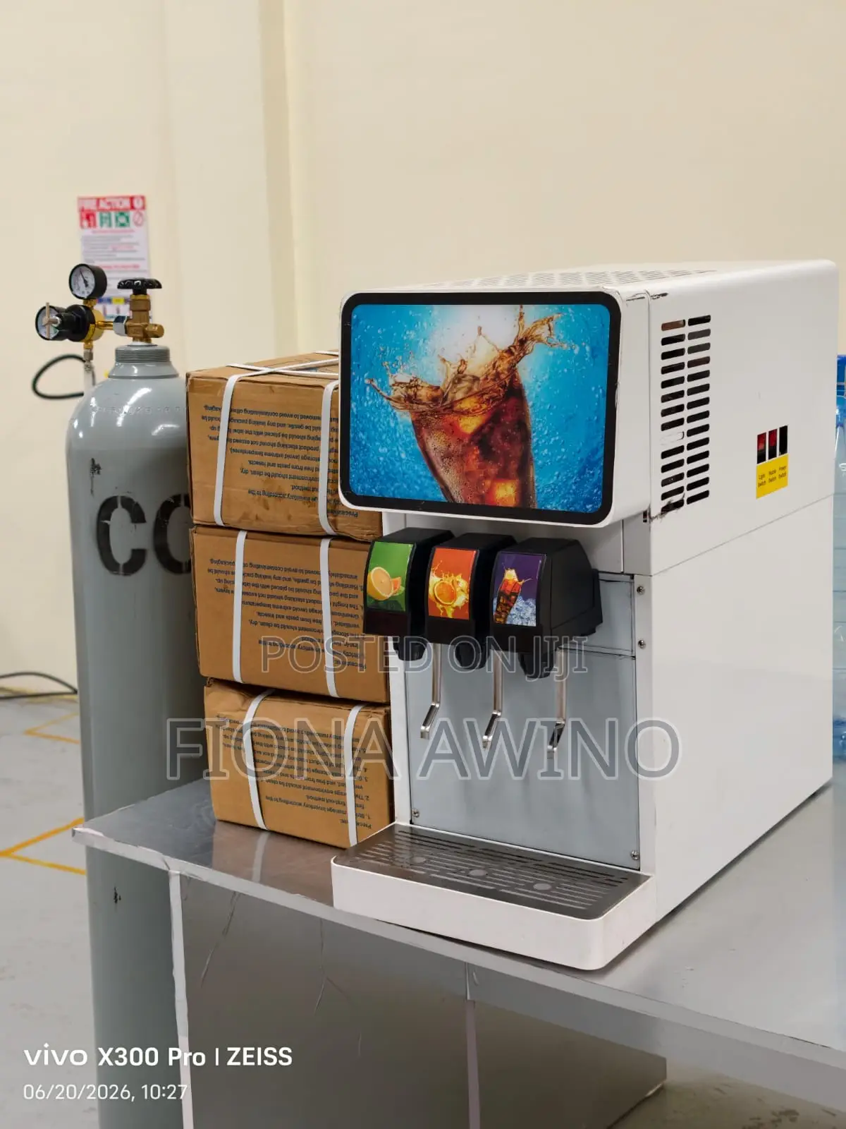 Carbonated Soft Drink Beverage Dispenser