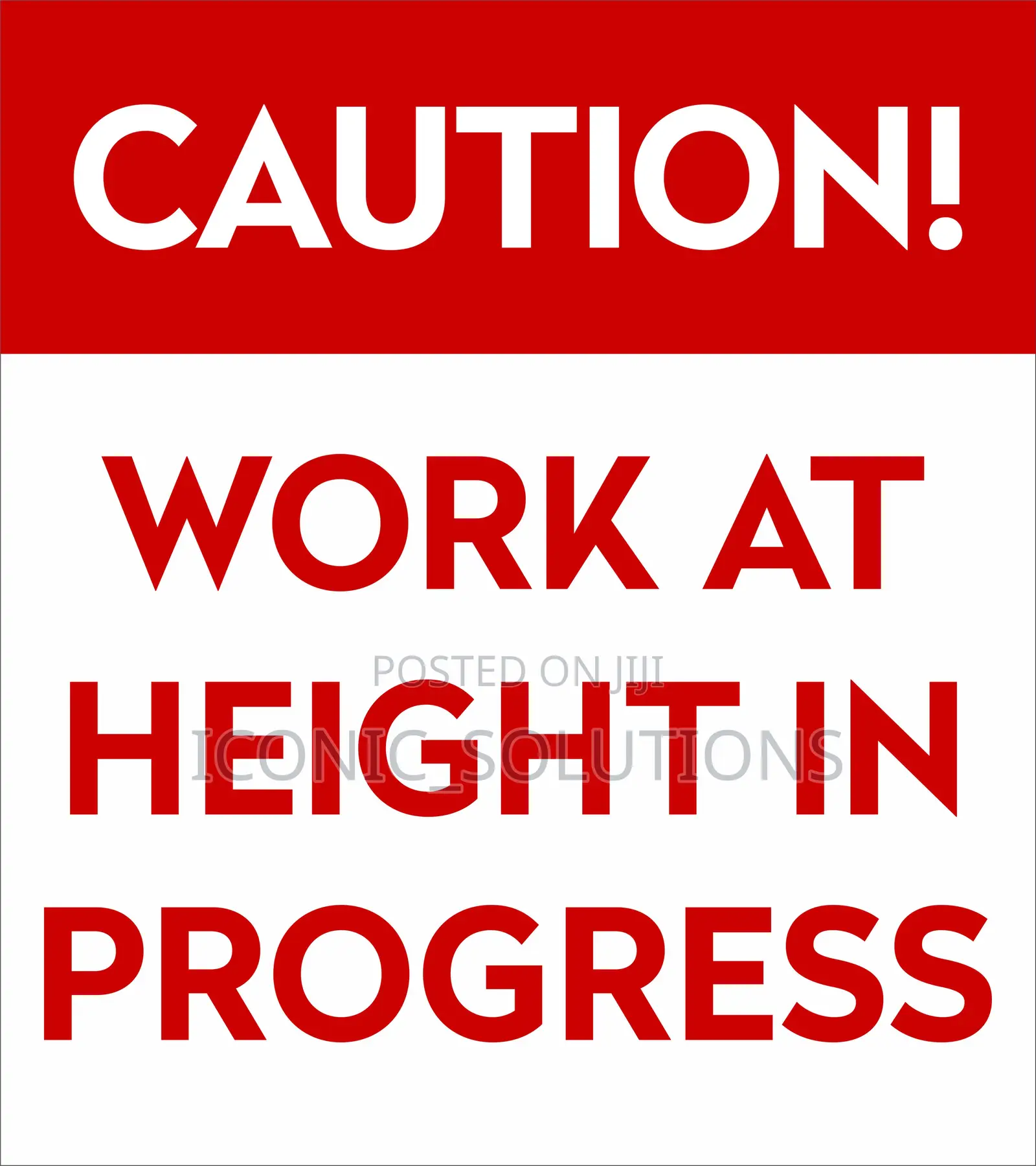 Site/Safety/Construction Stickers