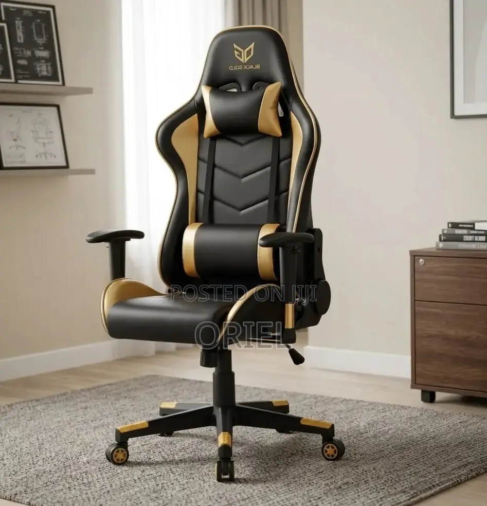 Adjustable Leather Gaming Chair : Leather Recliner Gamers Chair