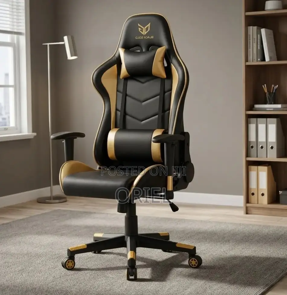 Adjustable Leather Gaming Chair : Leather Recliner Gamers Chair