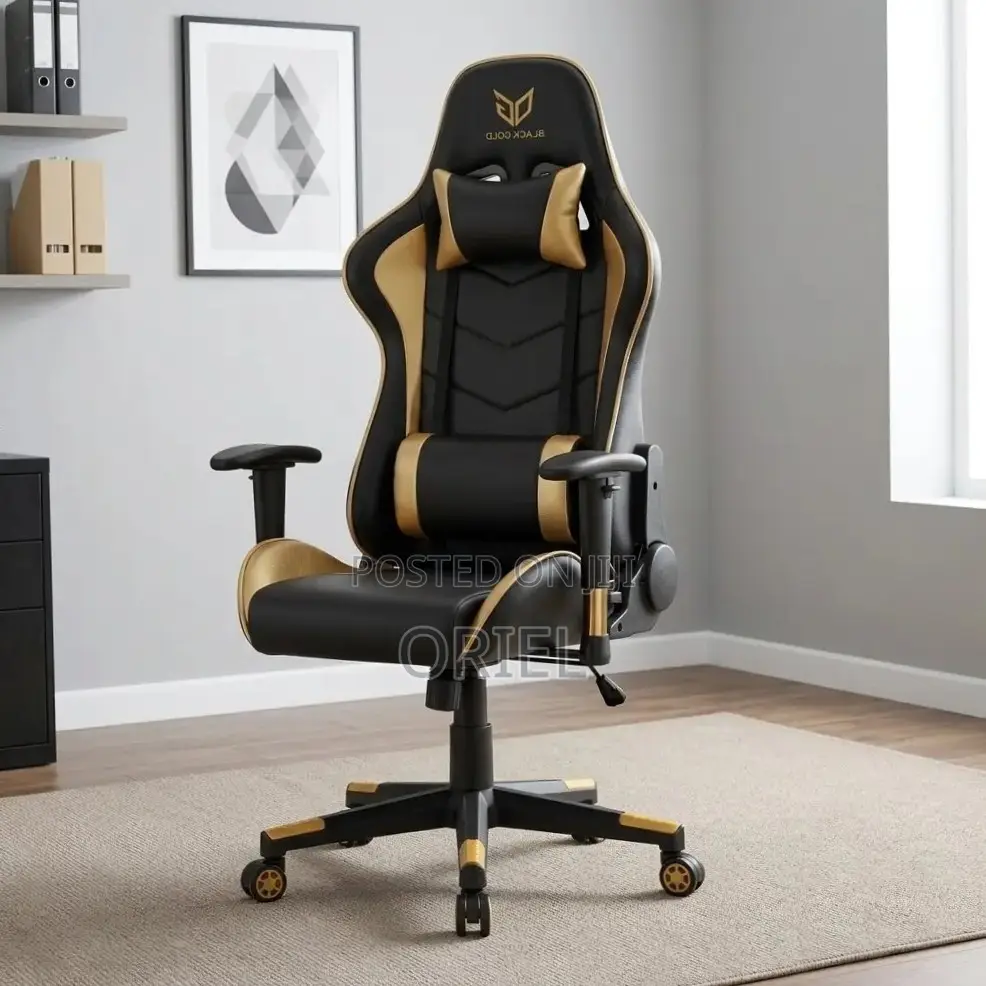 Adjustable Leather Gaming Chair : Leather Recliner Gamers Chair