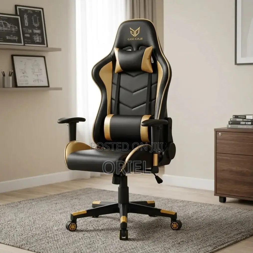 Adjustable Leather Gaming Chair : Leather Recliner Gamers Chair