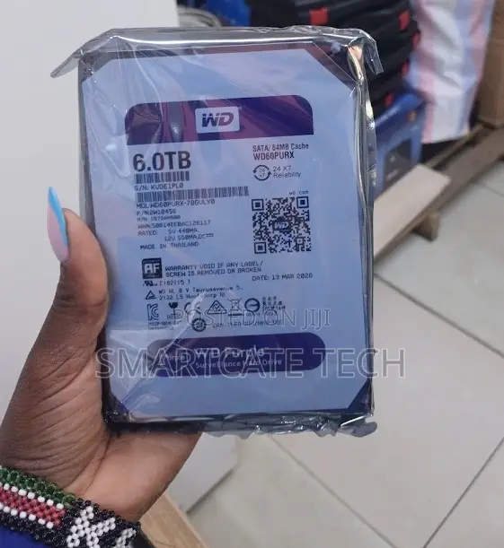 6TB Security Surveillance Hard Drive for CCTV Camera Storage Solutions
